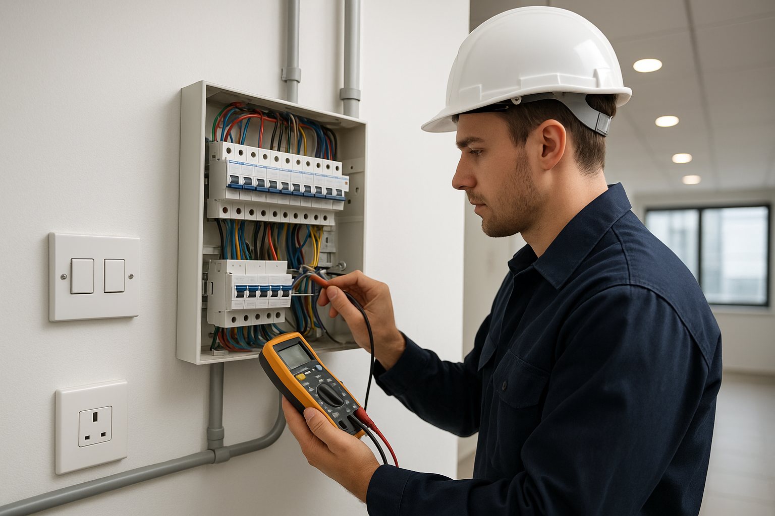 Commercial Electrician Mitcham service image
